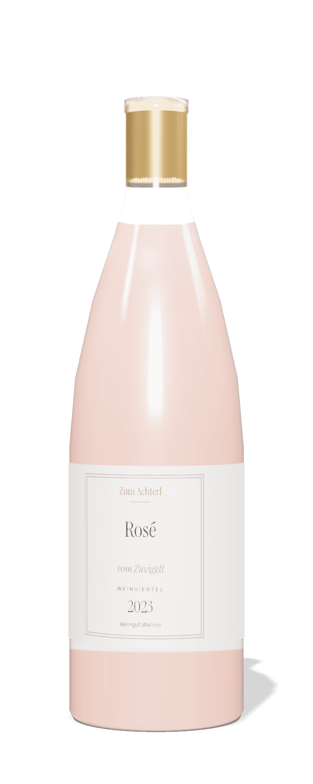 Flasche Rosé vom Zweigelt 2023